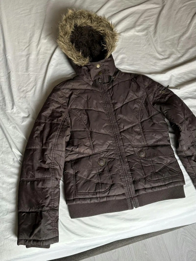 Pre-owned Archival Clothing X If Six Was Nine Vintage Fur Ifsixwasnine Lgb Style Jacket Mohair Y2k Archive In Brown