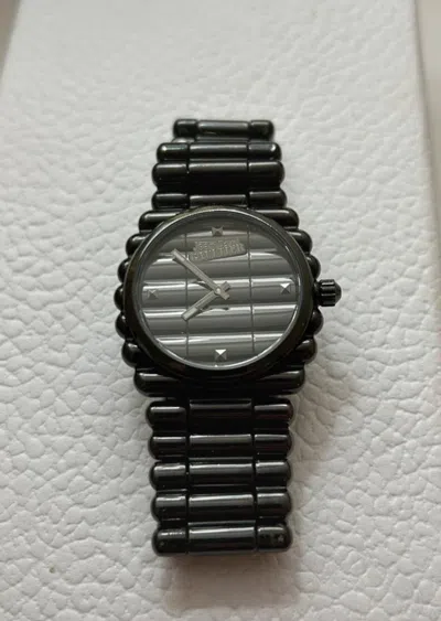 Pre-owned Archival Clothing X Jean Paul Gaultier Vintage Jean Paul Gaultier Archive Black Bullet Watch Grail
