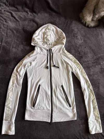 Pre-owned Archival Clothing X Le Grande Bleu L G B Le Grande Bleu Boxer Zip Hoodie