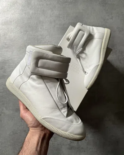 Pre-owned Archival Clothing X Maison Margiela Future White High Shoes