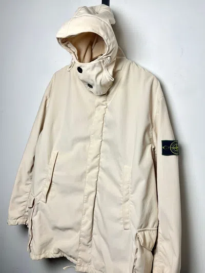 Pre-owned Archival Clothing X Stone Island Nylon Jacket Archive Vintage In Milk