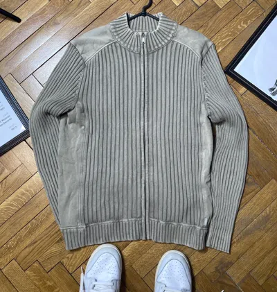 Pre-owned Archival Clothing X Vintage Archival Style Opium Washed Sweater Japanese Y2k In Beige