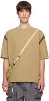 Archival Reinvent Beige Wind And Sea Edition Curve Bag & T-shirt Set In Beige