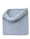 ARCHIVE KNITWEAR THE STOWE SNOOD SCARF IN HEATHER GRAY