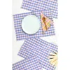 Archive New York Sofia Placemats, Set Of 4 In Blue
