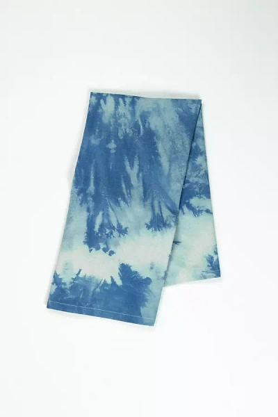 Archive New York Indigo Shibori Towel In Blue