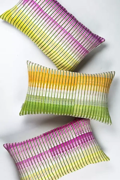 Archive New York Ombre Ikat Pillow In Multi