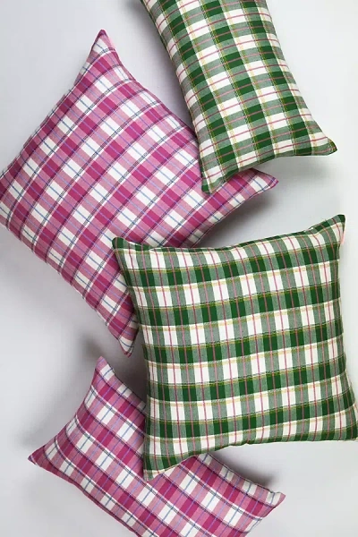 Archive New York San Andres Plaid Pillows In Multi