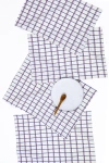 ARCHIVE NEW YORK SAN LUCAS WHITE PLACEMATS, SET OF 4