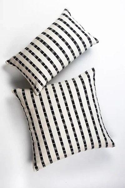 Archive New York Santiago Grid Pillow In Multi