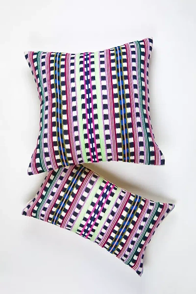 Archive New York Santiago Ikat Pillow In Multi