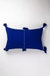 Archive New York Solid Antigua Pillow In Blue