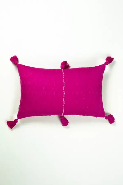 Archive New York Solid Antigua Pillow In Pink