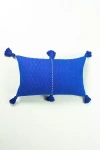 Archive New York Solid Antigua Pillow In Blue