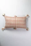 Archive New York Striped Antigua Pillow In Brown