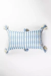 Archive New York Striped Antigua Pillow In Blue