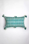 Archive New York Striped Antigua Pillow In Green