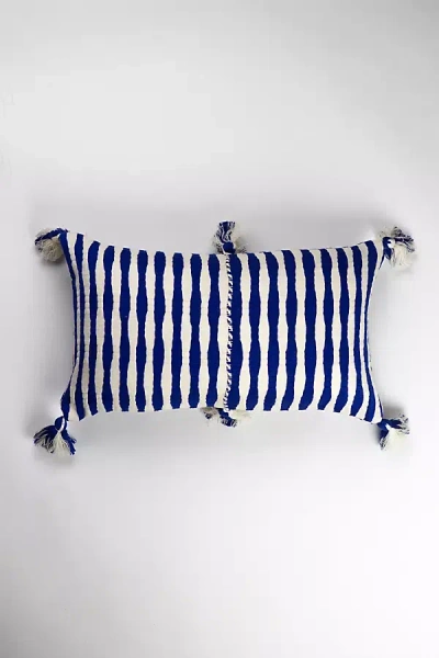 Archive New York Striped Antigua Pillow In Multi