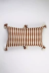 Archive New York Striped Antigua Pillow In Brown