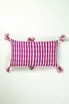 Archive New York Striped Antigua Pillow In Red