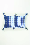 Archive New York Striped Antigua Pillow In Blue