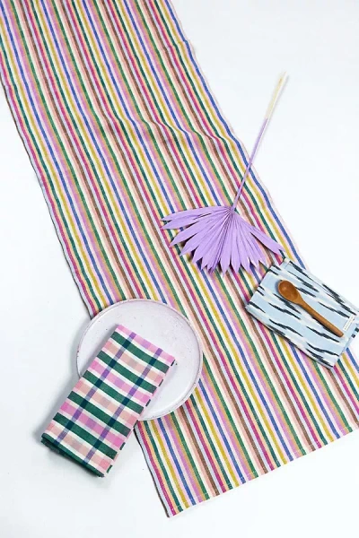 Archive New York Valentina Table Runner In Rainbow