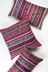 ARCHIVE NEW YORK VINTAGE 90S MAGENTA IKAT PILLOW