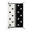 Archive New York Zapotec Black & Ivory Split Rug In Black