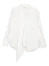 Archivio '67 Asymmetric Blouse In White