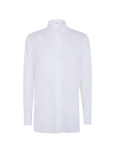 Archivio '67 Button-fastening Long-sleeve Shirt In White