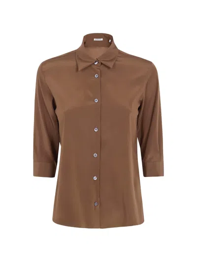 Archivio '67 Button-up Shirt In Brown