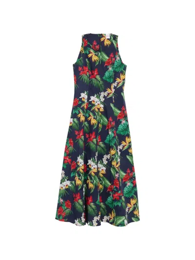 Archivio '67 Floral-print Sleeveless Dress In Multi