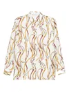 Archivio '67 Printed Silk Shirt In Multi