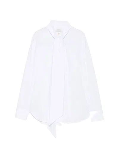 Archivio '67 Archivio 67 Pussy-bow Collar White Shirt