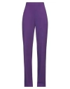 Archivio '67 Woman Pants Purple Size 6 Viscose, Polyamide, Elastane In Purple