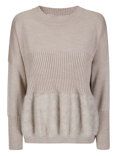 Archivio B Crew-neck Sweater In Multi