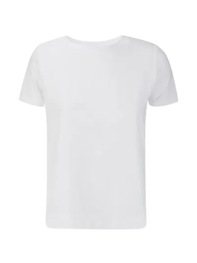 Archivio B Crew Neck T-shirt In White