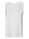 Shop Archivio B Jersey Tank Top In Weiss