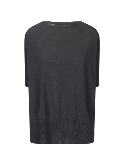 Archivio B Lurex Top In Gray