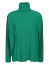 Archivio B Turtleneck Sweater In Green