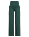 Archivio B Woman Pants Dark Green Size Xl Merino Wool In Green