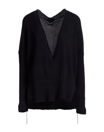 Archivio B Woman Sweater Navy Size S Merino Wool