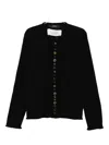 Archivio J.m. Ribot Button-embellished Cardigan