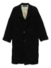 Archivio J.m. Ribot Textured Button-fastening Coat