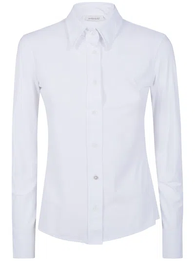 Archivio67 Long Sleeves Shirt In White