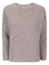 Archiviob Bouclé Sweater In Brown