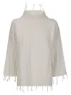 Archiviob Cable Sweater In White