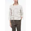 Archiviob Flared Sweater With Fringe Application