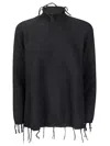 Archiviob Funnel Sweater In Black