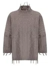 Archiviob Maxi Cape In Gray
